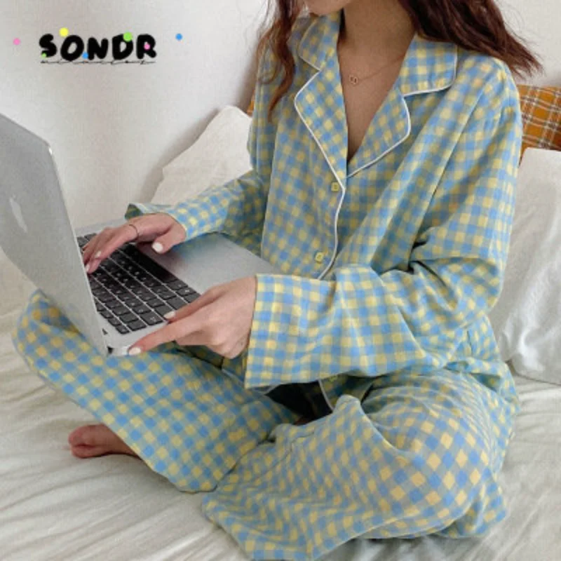 Homewear Winter Print Sweetheart Pajamas Set Women Lounge Set Pyjamas Sleepwear Nightwear Pijama Mujer Women's Pajamas 2022 New 
Homewear Winter Print Sweetheart Pajamas Set Women Lounge Set Pyjamas Sleepwear Nightwear Pijama Mujer Women's Pajamas 2022 New