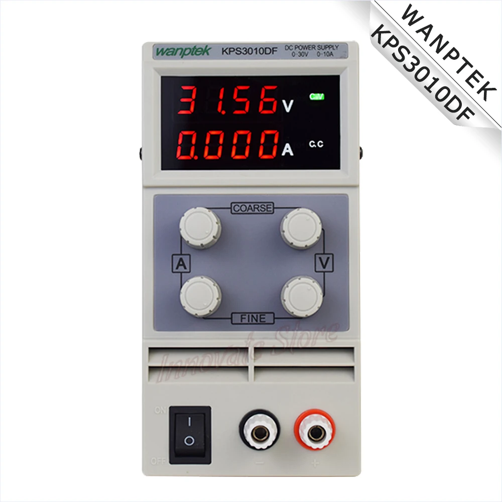 Мини-блок питания WANPTEK KPS3010DF, источник питания постоянного тока с 4-значным дисплеем, регулируемый лабораторный источник питания 0-30 в 0-10 А для ремонта ПК
Мини-блок питания WANPTEK KPS3010DF, источник питания постоянного тока с 4-значным дисплеем, регулируемый лабораторный источник питания 0-30 в 0-10 А для ремонта ПК