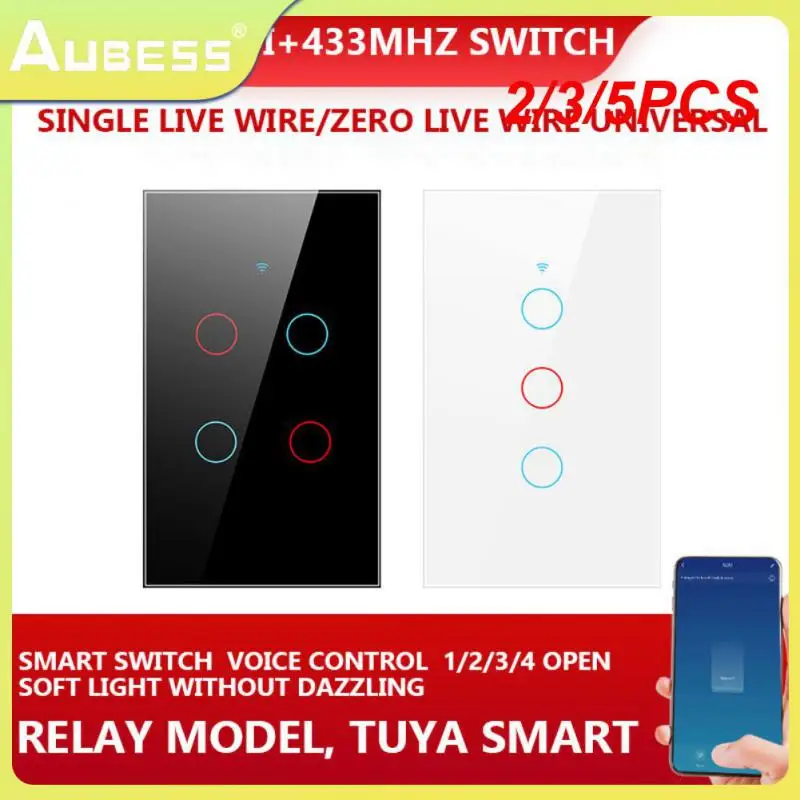 2/3/5PCS Tuya Single Fire And Zero Fire Switch 10a App Control Light Wall Button Voice Control 1/2/3/4 Gang
2/3/5PCS Tuya Single Fire And Zero Fire Switch 10a App Control Light Wall Button Voice Control 1/2/3/4 Gang