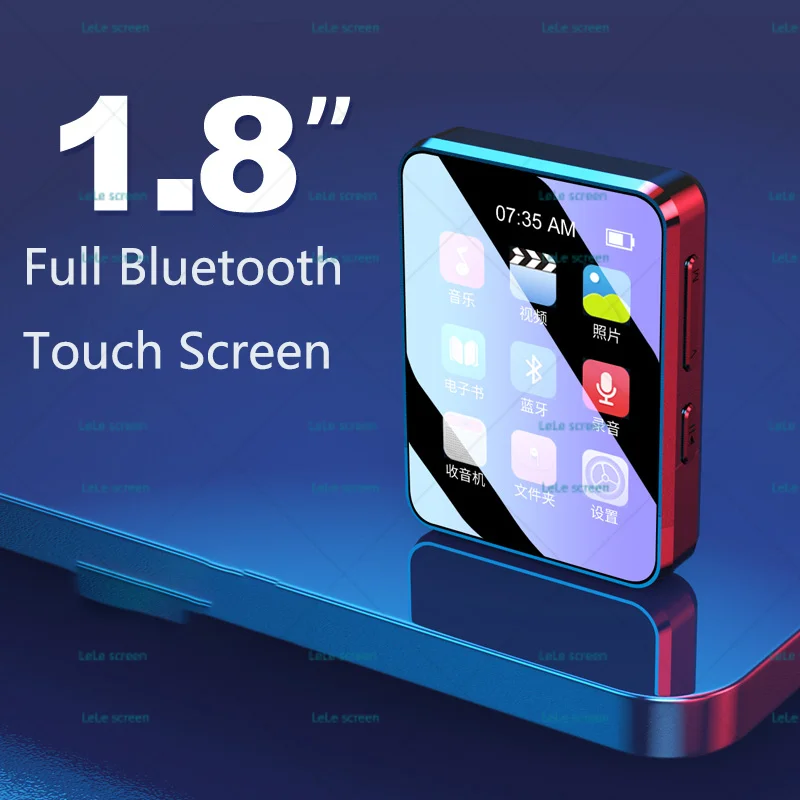 Bluetooth MP4 Player Full Touch Screen BT Walkman Music Player Novel Reading E-book recording High battery life Mp3 Video Player
Bluetooth MP4 Player Full Touch Screen BT Walkman Music Player Novel Reading E-book recording High battery life Mp3 Video Player
