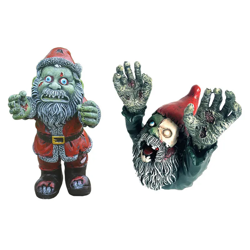 Resin Cartoon Horror Zombie Dwarf Statue Decoration DIY Outdoor Garden Landscape Ornament Home Figurines Miniature Craft 
Resin Cartoon Horror Zombie Dwarf Statue Decoration DIY Outdoor Garden Landscape Ornament Home Figurines Miniature Craft
