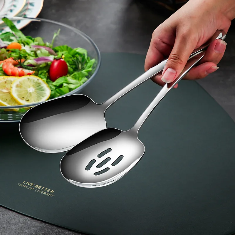 Serving Spoons Set 10 Inch Slotted Spoon And Serving Spoon, Spoons Silverware Cooking Spoon Pasta Spoon Pack Of 6
Serving Spoons Set 10 Inch Slotted Spoon And Serving Spoon, Spoons Silverware Cooking Spoon Pasta Spoon Pack Of 6
