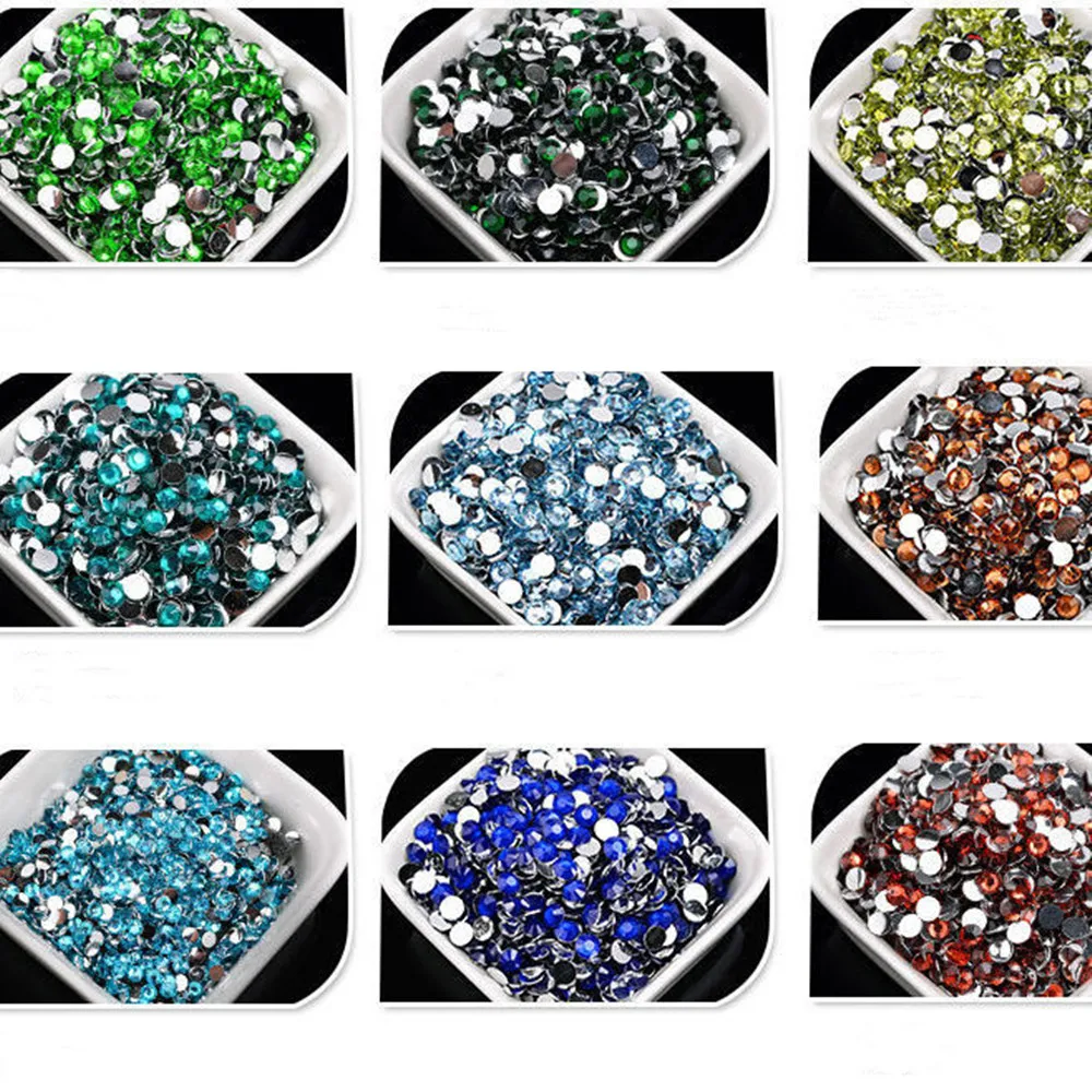 2mm-6mm 1000pcs Resin Non Hotfix Flatback Nail Rhinestoens For DIY Clothes Nails 3D Nail Art Jewelry Decorations
2mm-6mm 1000pcs Resin Non Hotfix Flatback Nail Rhinestoens For DIY Clothes Nails 3D Nail Art Jewelry Decorations