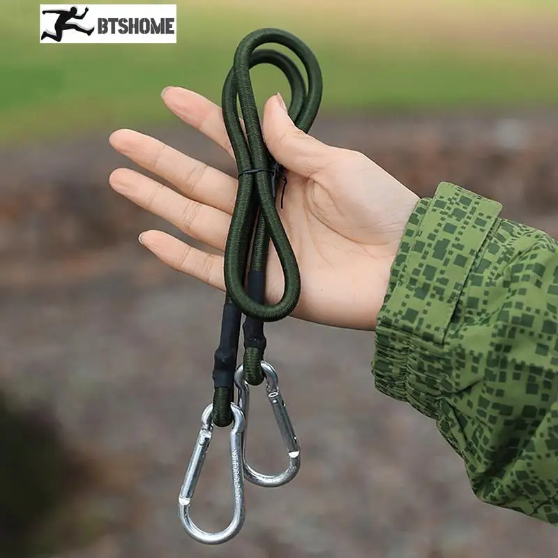 Outdoor Elastic Rope Mountaineering Hook Camping Rope Buckle Rope Carabiner For Kayak Camping Cycling Luggage Accessories
Outdoor Elastic Rope Mountaineering Hook Camping Rope Buckle Rope Carabiner For Kayak Camping Cycling Luggage Accessories