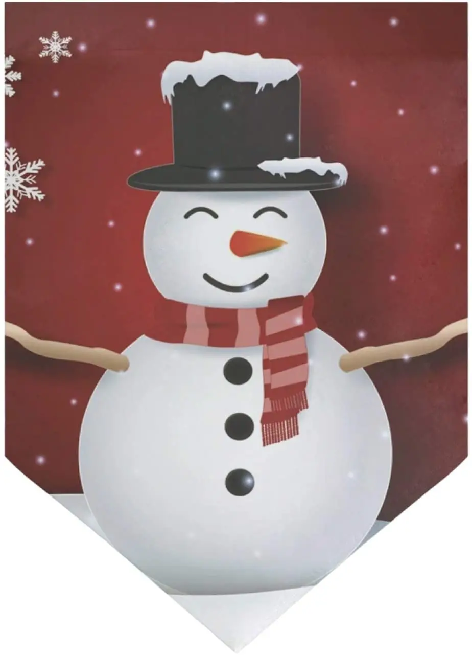 Snowman and Snowflake Christmas Red Garden Flag Welcome Home House Flags Double Sided Yard Banner Outdoor Decor Banner for Outsi
Snowman and Snowflake Christmas Red Garden Flag Welcome Home House Flags Double Sided Yard Banner Outdoor Decor Banner for Outsi