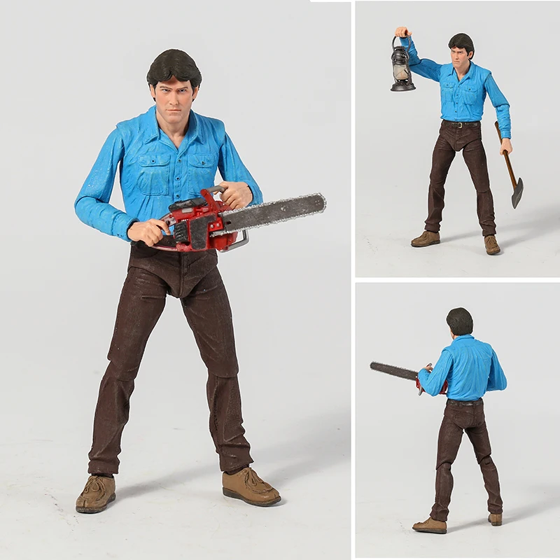 NECA злые мертвецы 40-я годовщина Ultimate Ash ПВХ экшн-фигурка подвижная модель игрушки коллекция куклы подарок
NECA злые мертвецы 40-я годовщина Ultimate Ash ПВХ экшн-фигурка подвижная модель игрушки коллекция куклы подарок