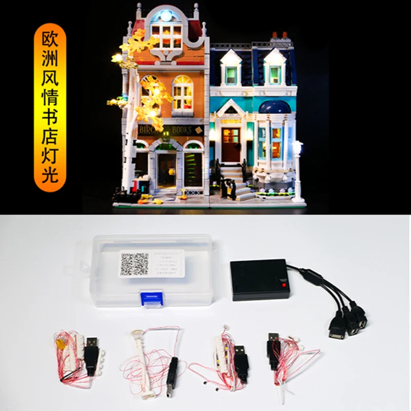 Led Light Kit For Bookshop Compatible With 10270 10201 Creator Expert City Model Building Blocks Bricks Toys
Led Light Kit For Bookshop Compatible With 10270 10201 Creator Expert City Model Building Blocks Bricks Toys