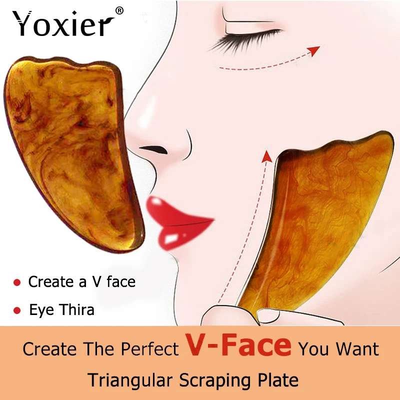 1pc Jade Scraping Board Facial Massager Neck Back Body Scraping Piece Face SPA Beauty Tool Thumb Massage Scrape Board Skin Care 
1pc Jade Scraping Board Facial Massager Neck Back Body Scraping Piece Face SPA Beauty Tool Thumb Massage Scrape Board Skin Care