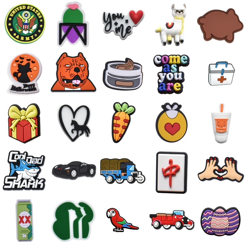 Wholesale Bulk Packs Girl Women Charm Shoe Charms Kids Shoes Accessories Men Gifts Set Jeans Boy Decorations for Crocs Para Pins 
Wholesale Bulk Packs Girl Women Charm Shoe Charms Kids Shoes Accessories Men Gifts Set Jeans Boy Decorations for Crocs Para Pins