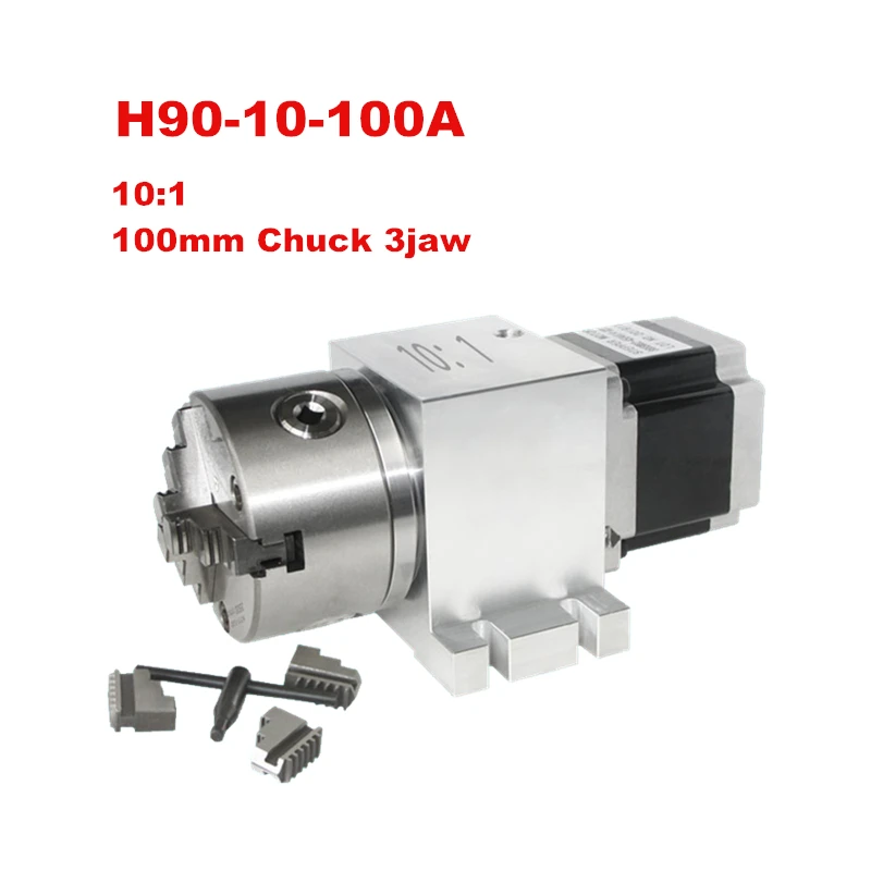 Planetary Reducer A 4th Rotary Axis Chuck 100mm Speed Reducing Ratio 10:1 3 4 Jaw for Wood Router Cnc Engraving Machine
Planetary Reducer A 4th Rotary Axis Chuck 100mm Speed Reducing Ratio 10:1 3 4 Jaw for Wood Router Cnc Engraving Machine