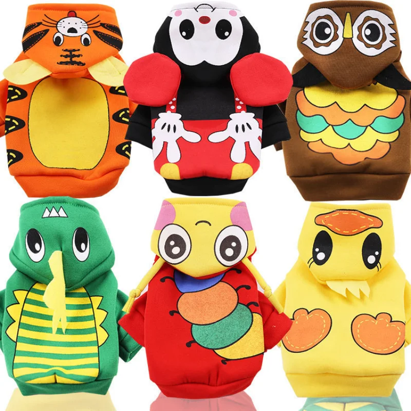 Cartoon Cute Dog Clothes for Funny Small Meduim Dogs Cat Hoodie Pet Puppy XS - 2XL Size Winter
Cartoon Cute Dog Clothes for Funny Small Meduim Dogs Cat Hoodie Pet Puppy XS - 2XL Size Winter