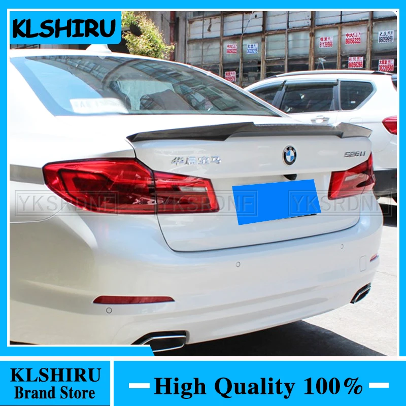 New Rear Trunk Boot Spoiler Wings Real Carbon Fiber Trunk Spoiler Lid For 2017-18 for BMW G30 520d 530i 540i V Type Car-styling
New Rear Trunk Boot Spoiler Wings Real Carbon Fiber Trunk Spoiler Lid For 2017-18 for BMW G30 520d 530i 540i V Type Car-styling
