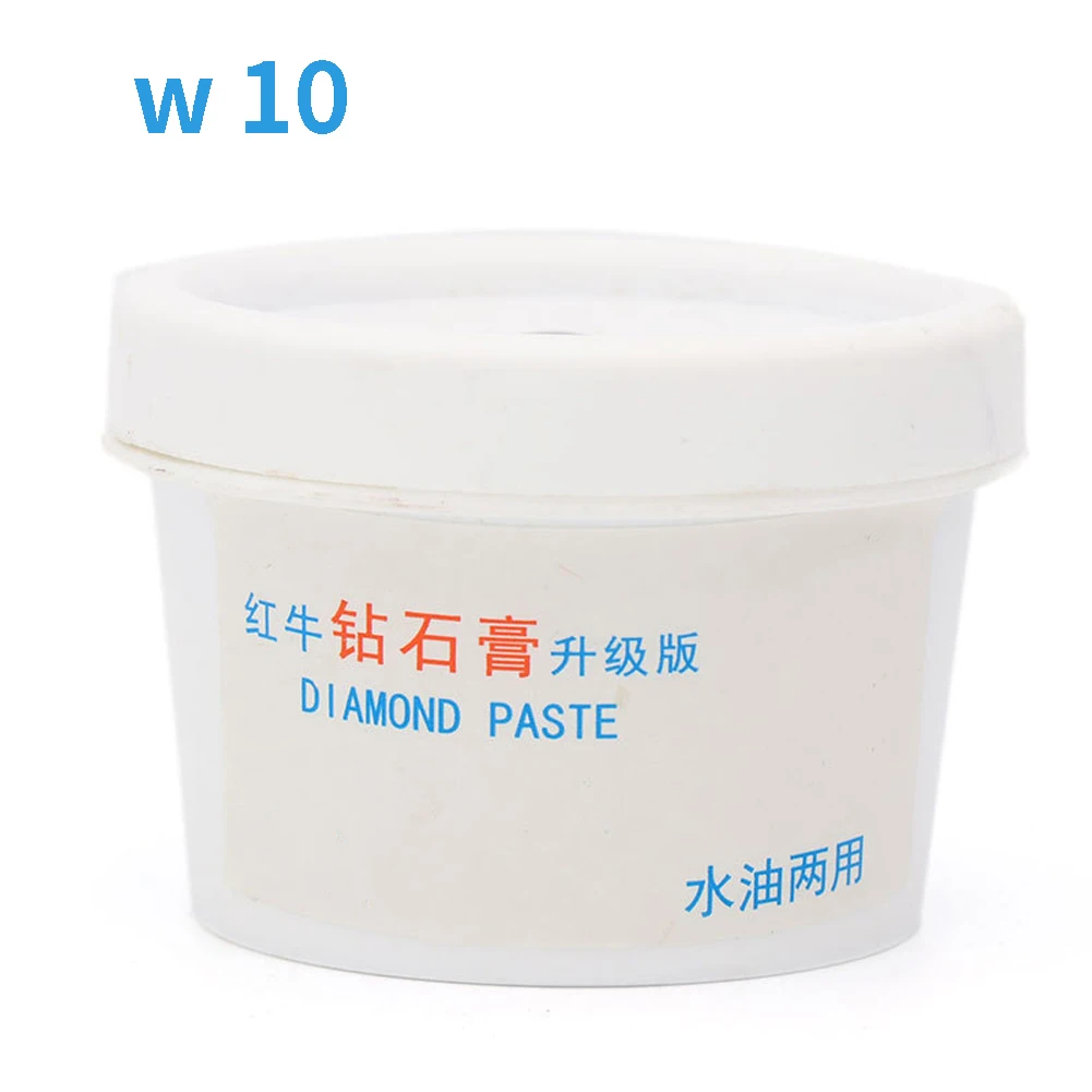 60g Burnisher Metal Water Oil Dual Used Effective Jade DIY Polishing Paste Sharpening Home Buffing Diamond Grinding Abrasive
60g Burnisher Metal Water Oil Dual Used Effective Jade DIY Polishing Paste Sharpening Home Buffing Diamond Grinding Abrasive