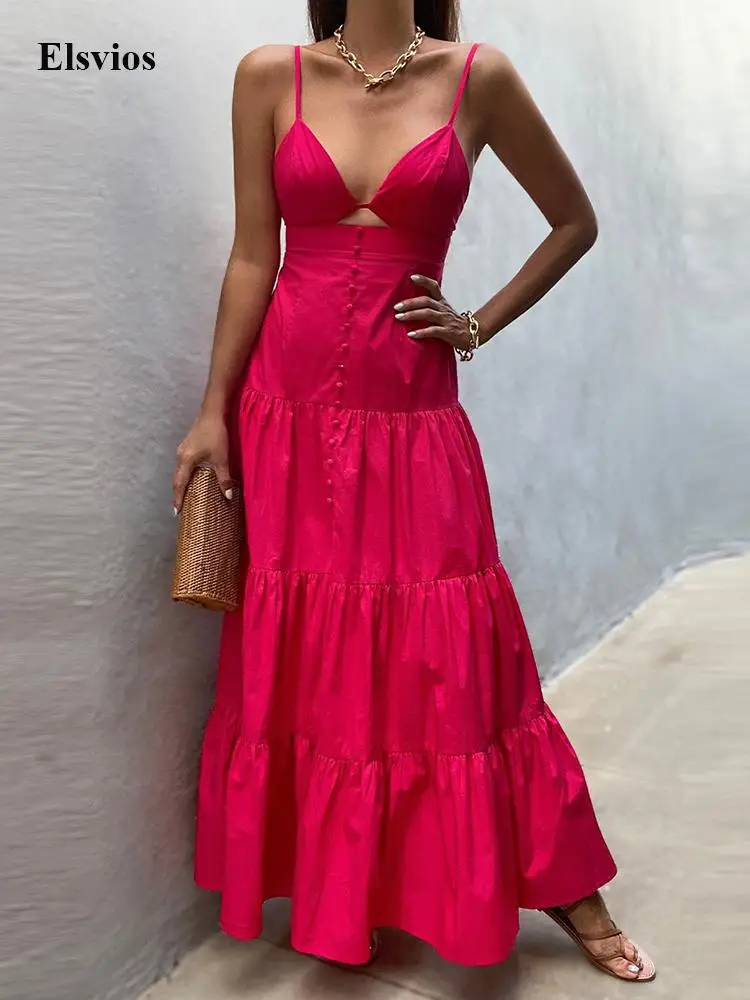 Летнее женское вечернее платье без рукавов с открытой спиной, весеннее пикантное пляжное макси-платье на бретельках с глубоким V-образным в...
Летнее женское вечернее платье без рукавов с открытой спиной, весеннее пикантное пляжное макси-платье на бретельках с глубоким V-образным в...