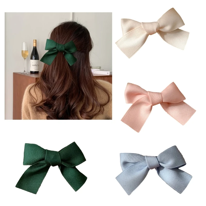 2 PCS Delicate Bow Ribbon Y2K-Style Side Clip Bow Hair Clip Sweet Girls Fairy Bow-Style 3D Ribbon Balletcore
2 PCS Delicate Bow Ribbon Y2K-Style Side Clip Bow Hair Clip Sweet Girls Fairy Bow-Style 3D Ribbon Balletcore