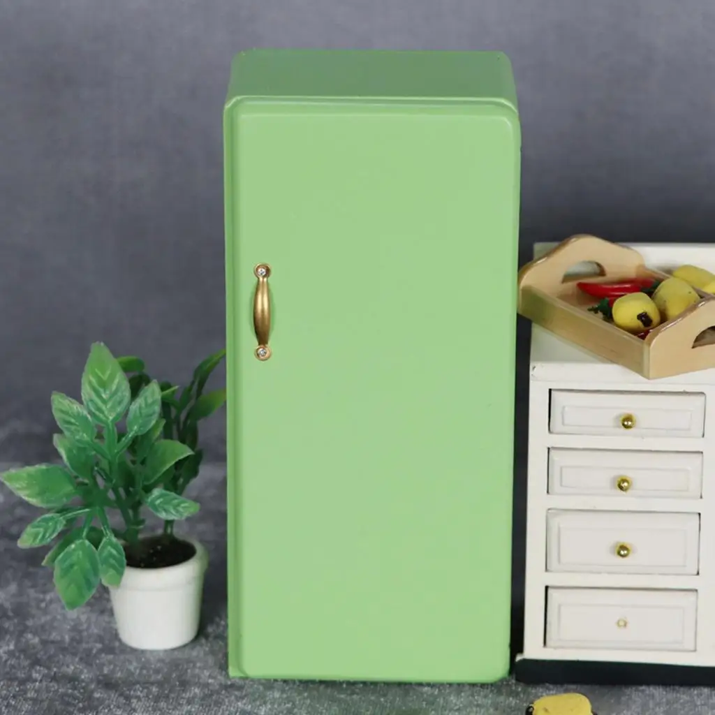 Dollhouse Miniature Fridge Refrigerator Dollhouse Furniture Decoration kitchen Room Accessories
Dollhouse Miniature Fridge Refrigerator Dollhouse Furniture Decoration kitchen Room Accessories