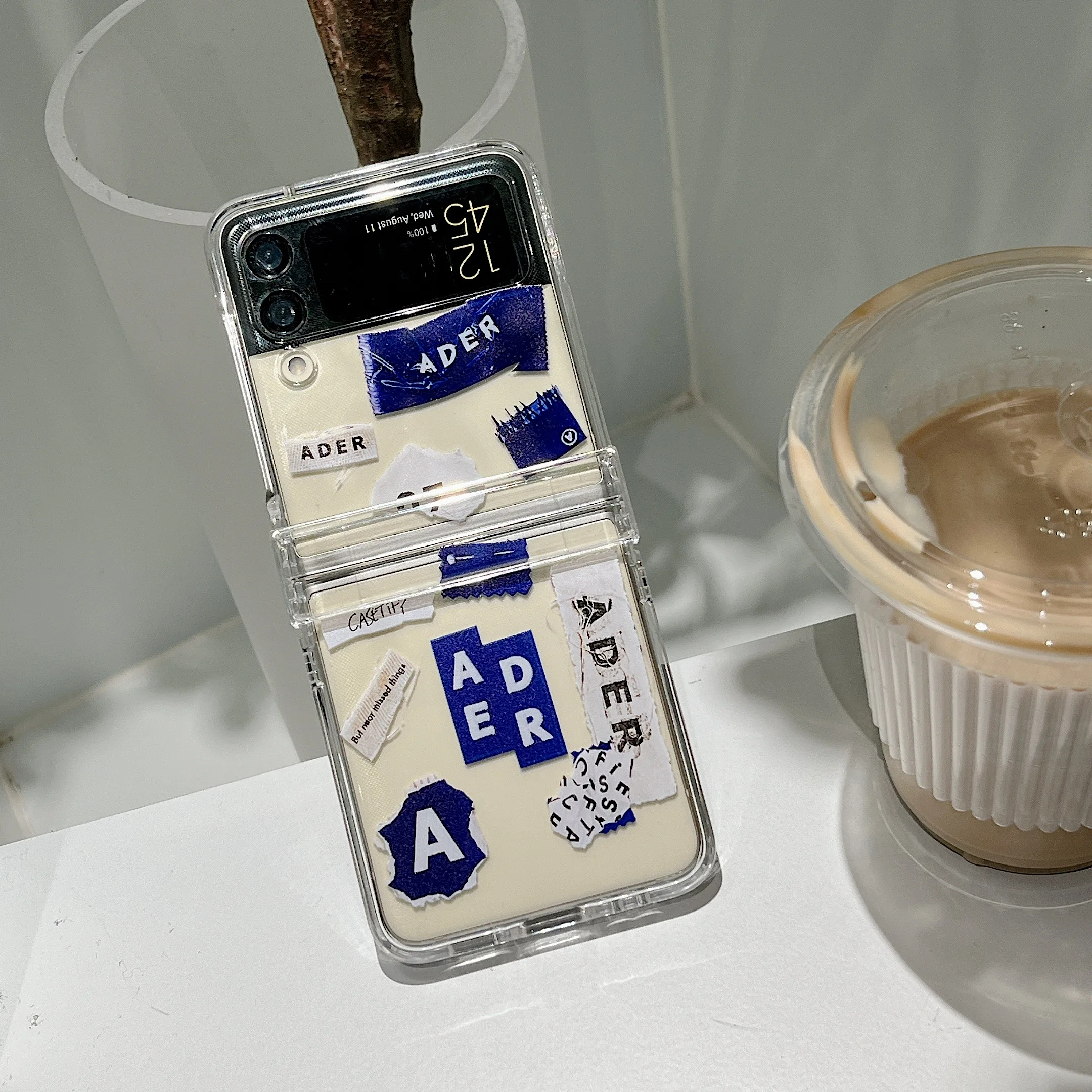 Korean Street fashion ADER Phone Case For Samsung Z Flip 3 5G ZFlip3 Flip3 f7110 Clear For Galaxy Transparent Shockproof Cover 
Korean Street fashion ADER Phone Case For Samsung Z Flip 3 5G ZFlip3 Flip3 f7110 Clear For Galaxy Transparent Shockproof Cover