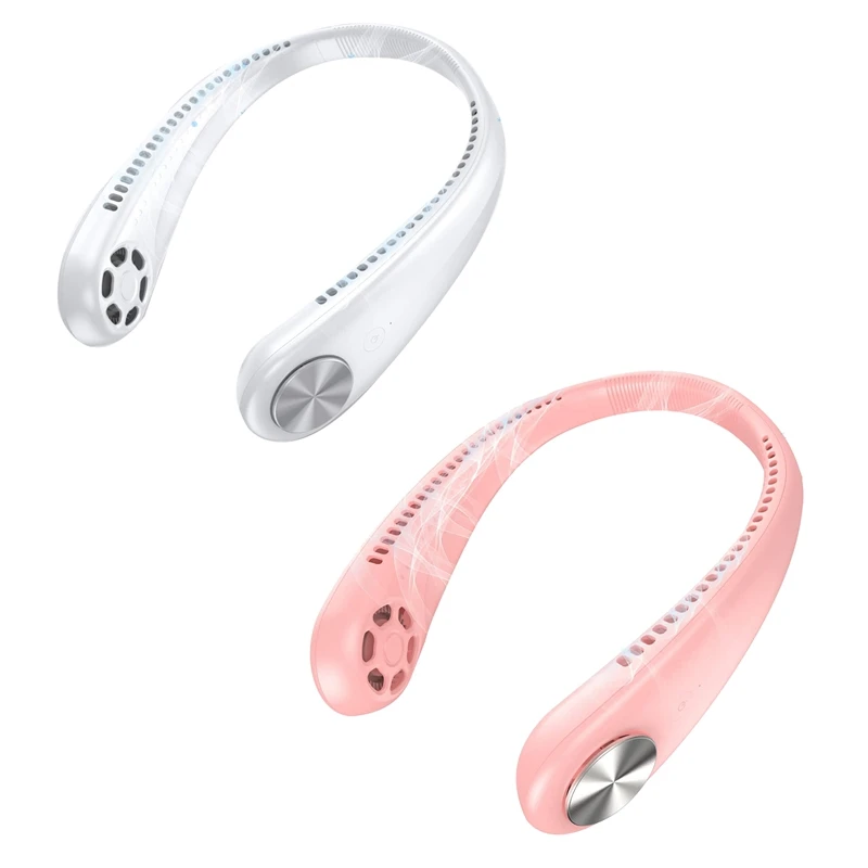Portable Neck Fan,Personal Bladeless Neck Fan, Rechargeable Hands Free Around The Neck Fan , Wearable Hanging Neck
Portable Neck Fan,Personal Bladeless Neck Fan, Rechargeable Hands Free Around The Neck Fan , Wearable Hanging Neck