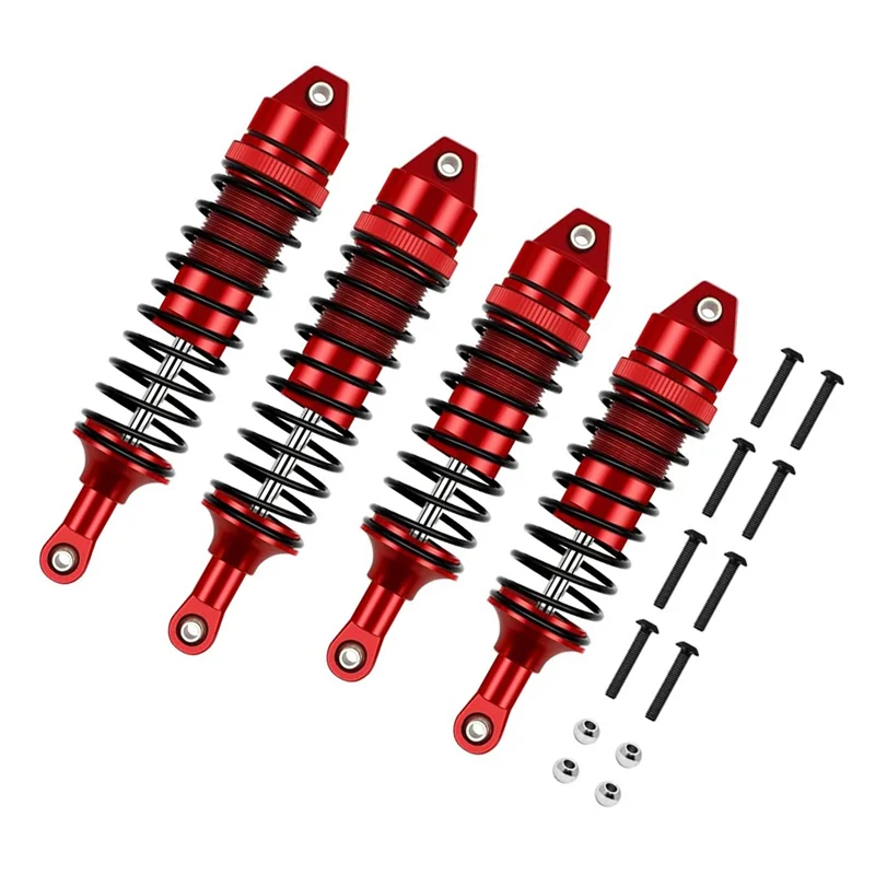 Metal Front and Rear Shock Absorber for Traxxas Slash 4X4 VXL 2WD Rustler Stampede Hoss 1/10 RC Car Upgrades Parts,1
Metal Front and Rear Shock Absorber for Traxxas Slash 4X4 VXL 2WD Rustler Stampede Hoss 1/10 RC Car Upgrades Parts,1
