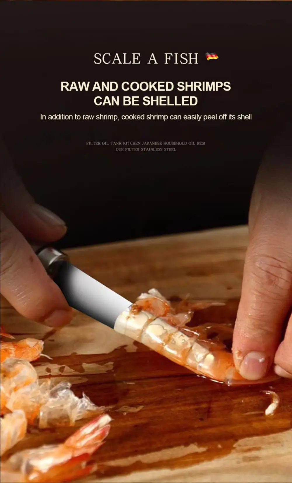 6 In 1 Fish Scale Knife Stainless Steel Creative Shrimp Peeler Multifunctional Scraping Tool Wholesale Kitchen Accessories Fast
6 In 1 Fish Scale Knife Stainless Steel Creative Shrimp Peeler Multifunctional Scraping Tool Wholesale Kitchen Accessories Fast