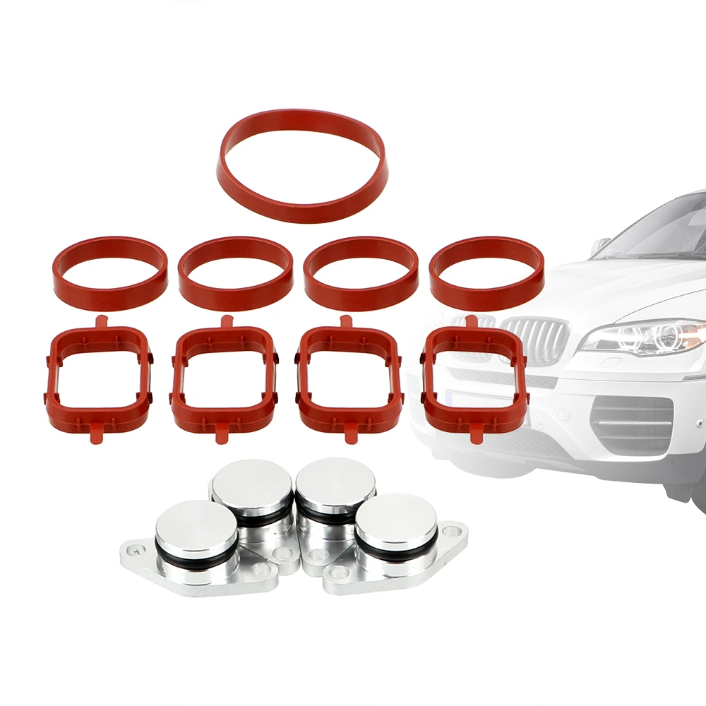Swirl Flap Blanking Plates seal Blanks Repair For BMW Diesel Swirl Flap Blanks Replacement Bungs with Intake Manifold Gasket
Swirl Flap Blanking Plates seal Blanks Repair For BMW Diesel Swirl Flap Blanks Replacement Bungs with Intake Manifold Gasket