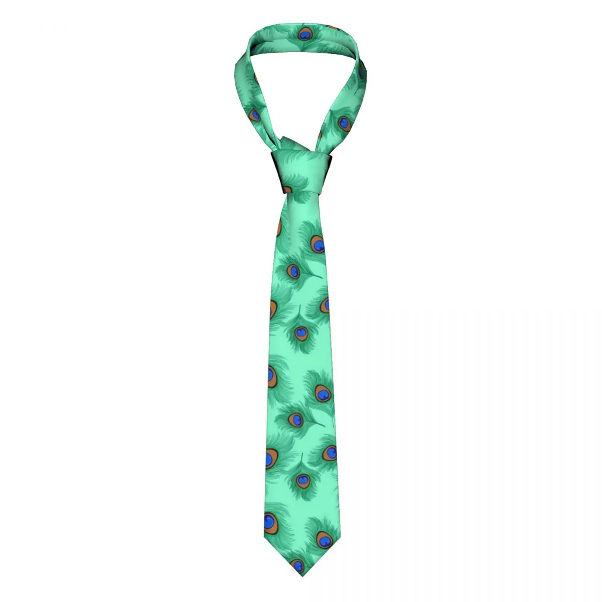 Peacock Feathers Tie Light Aqua For Man Pattern Neck Ties Gift Blouse Office 8CM Cravat
Peacock Feathers Tie Light Aqua For Man Pattern Neck Ties Gift Blouse Office 8CM Cravat