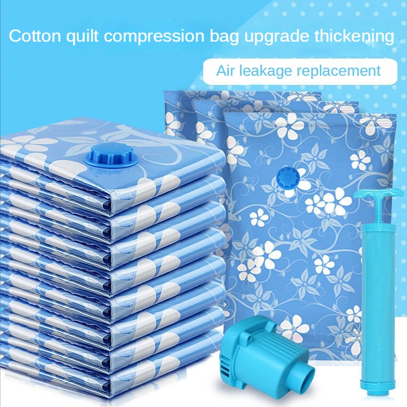 Vacuum Compression Bag Quilt Special Thickened Clothes Extra Large Medium and Small Packaging Storage Power Pump Set
Vacuum Compression Bag Quilt Special Thickened Clothes Extra Large Medium and Small Packaging Storage Power Pump Set