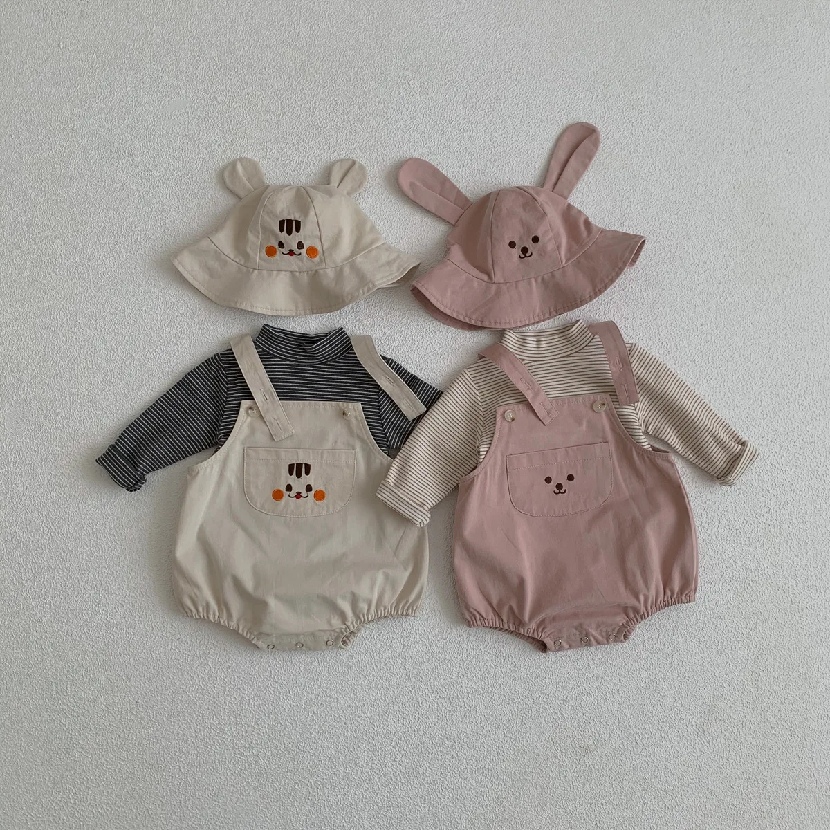 Autumn Baby Boys Girls Clothes Set Baby Long Sleeve Cartoon Bodysuit Toddler Cotton Overalls Jumpsuit Infant Outfits
Autumn Baby Boys Girls Clothes Set Baby Long Sleeve Cartoon Bodysuit Toddler Cotton Overalls Jumpsuit Infant Outfits