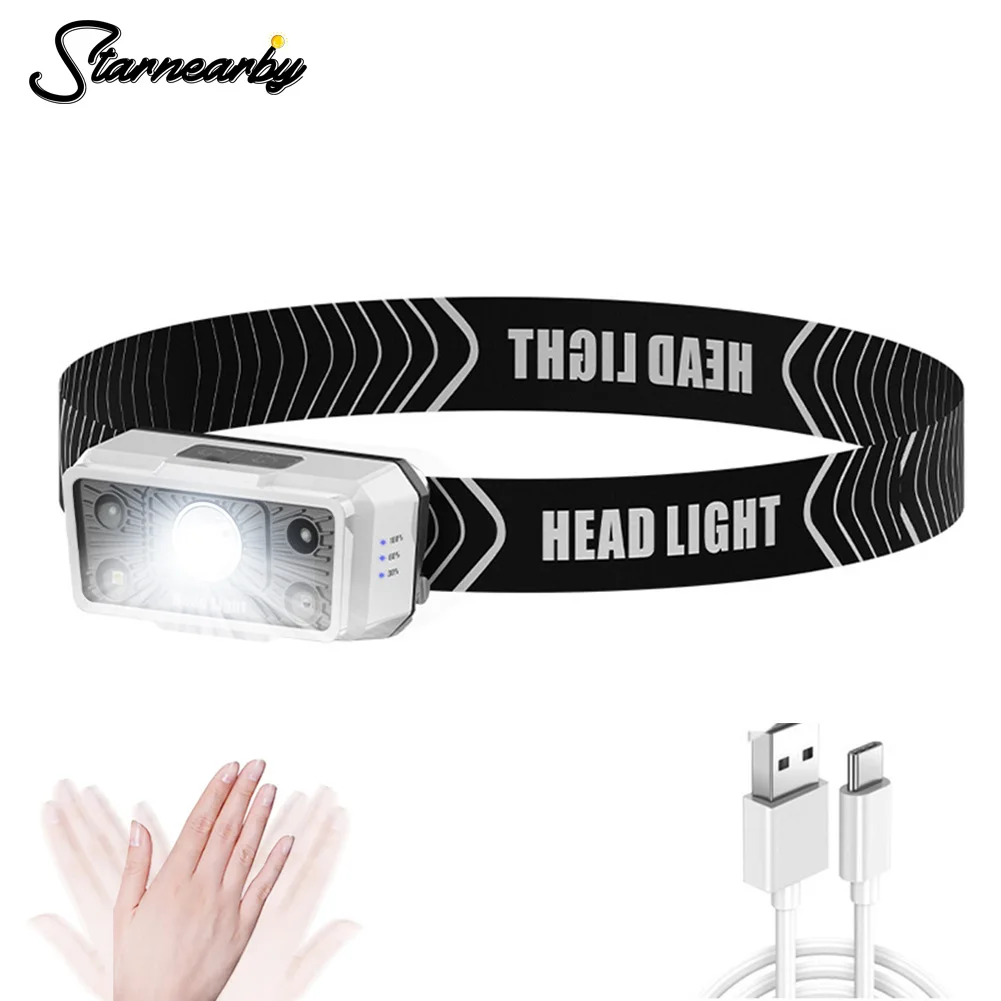 XPG LED Headlamp USB Rechargeable Outdoor Head-mounted Flashlight Emergency Light Safety Work Headlight Torch For Camping Hiking
XPG LED Headlamp USB Rechargeable Outdoor Head-mounted Flashlight Emergency Light Safety Work Headlight Torch For Camping Hiking