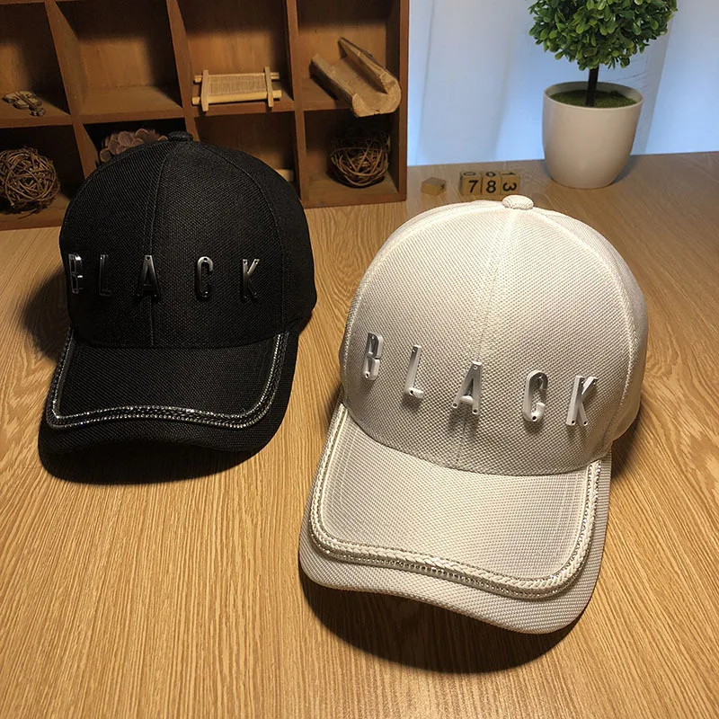 Metel Letters Decoration Baseball Hat Rhinestone Fashion Baseball Hat Cool Street Hat For Women Men Simple Fashion Design Hat
Metel Letters Decoration Baseball Hat Rhinestone Fashion Baseball Hat Cool Street Hat For Women Men Simple Fashion Design Hat