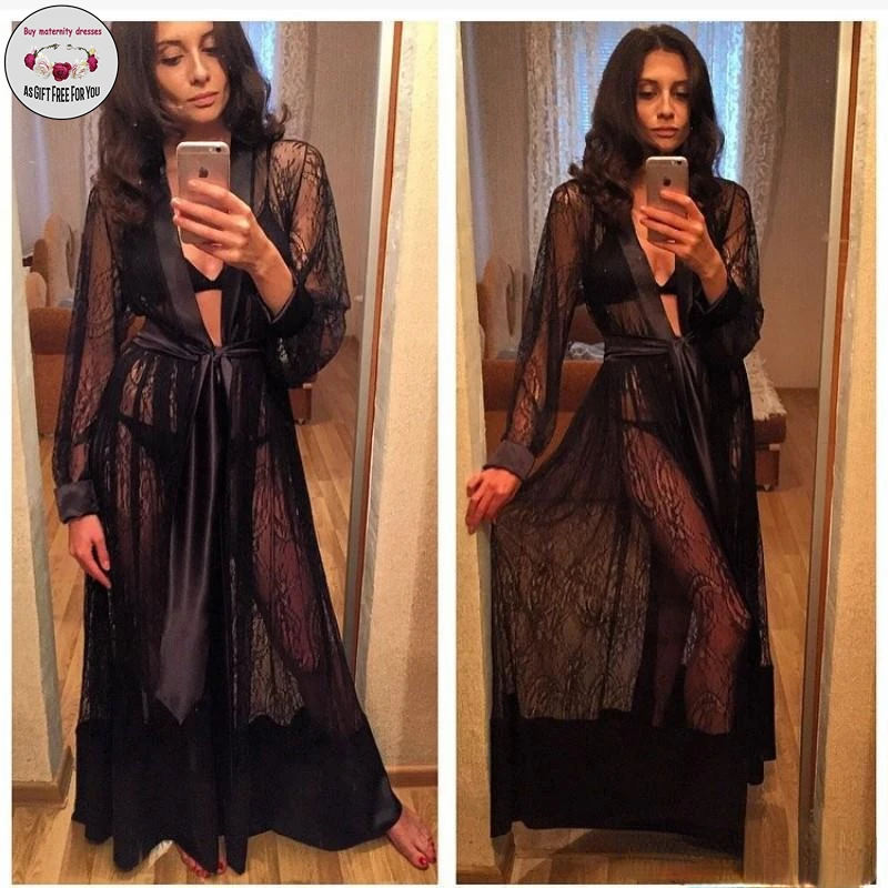 Women Sexy Lace Maternity Dress for Photography Perspective Robe Front Open Maternity Photo Shooting Maternity Dress
Women Sexy Lace Maternity Dress for Photography Perspective Robe Front Open Maternity Photo Shooting Maternity Dress