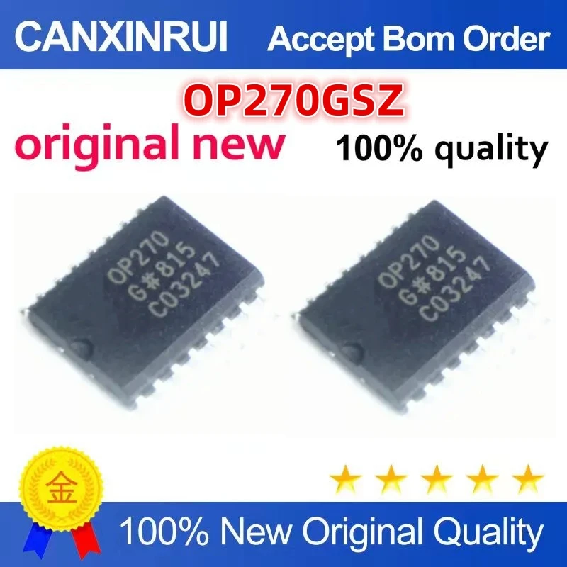 Оригинальные новые 100% качество OP270GSZ электронные компоненты интегральные схемы чип
Оригинальные новые 100% качество OP270GSZ электронные компоненты интегральные схемы чип
