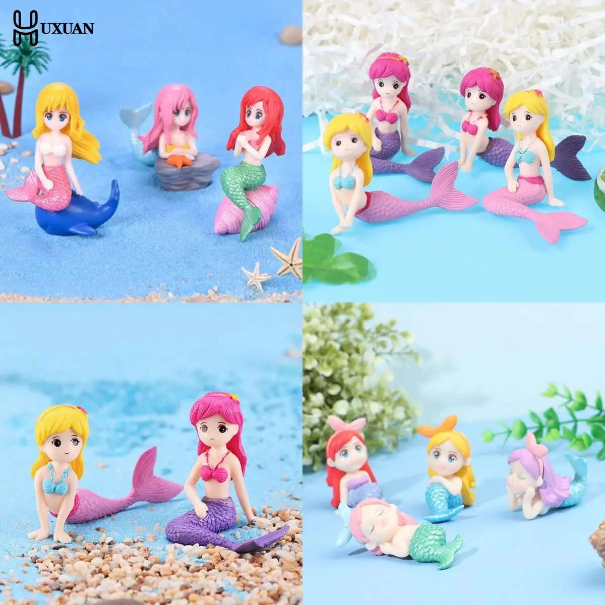 One Or 4pcs Mermaid Cake Decor Miniature Landscape Aquarium Fish Tank Decor Party Birthday Decor Shell Princess Micro Decoration
One Or 4pcs Mermaid Cake Decor Miniature Landscape Aquarium Fish Tank Decor Party Birthday Decor Shell Princess Micro Decoration