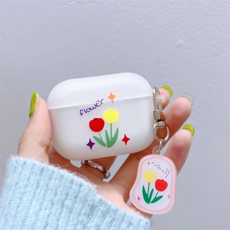 Чехол для наушников Airpods 1 2 Pro, милый мягкий силиконовый чехол с кулон «тюльпан» и защитой от падения для Airpods 3, чехол для наушников
Чехол для наушников Airpods 1 2 Pro, милый мягкий силиконовый чехол с кулон «тюльпан» и защитой от падения для Airpods 3, чехол для наушников