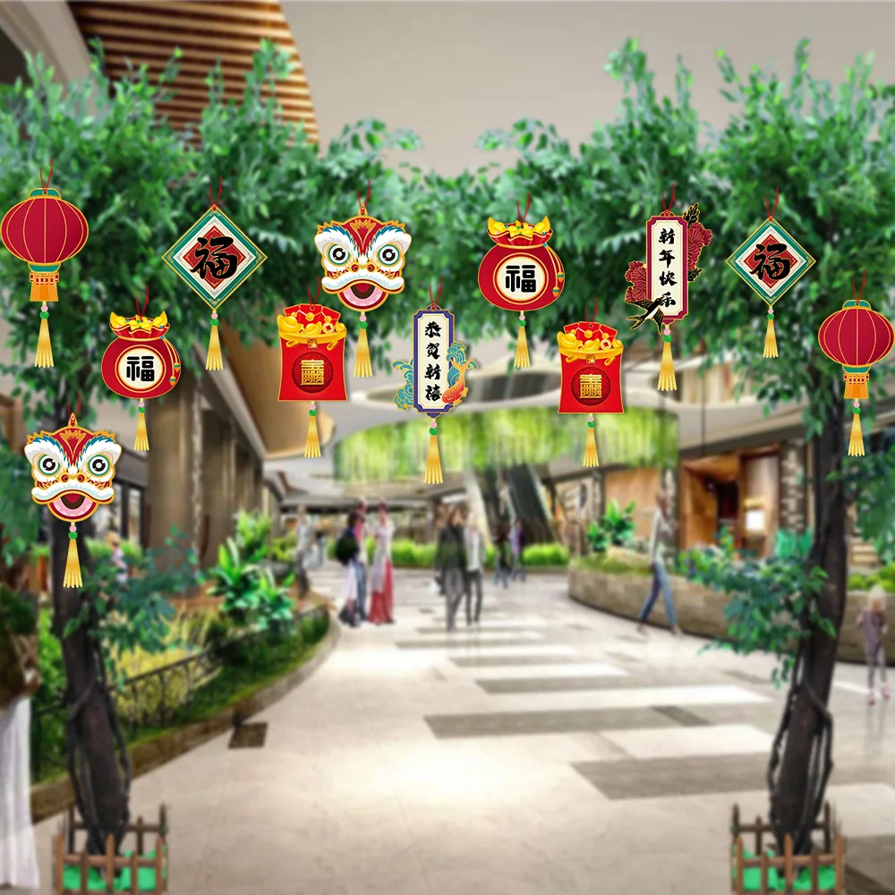 New Year Decorations 2022 Tiger 12pcs/pack Lunar New Year Decorations Red Envelope Chinese Knot Hanging Ornaments
New Year Decorations 2022 Tiger 12pcs/pack Lunar New Year Decorations Red Envelope Chinese Knot Hanging Ornaments