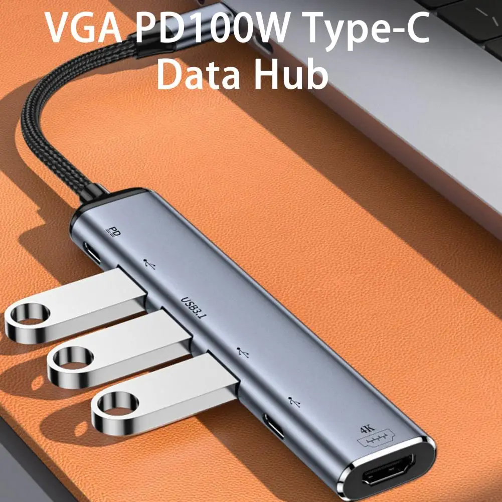 Прочный адаптер-ключ, легкий разветвитель, плетеный шнур VGA PD100W Type-C, быстрая передача данных
Прочный адаптер-ключ, легкий разветвитель, плетеный шнур VGA PD100W Type-C, быстрая передача данных