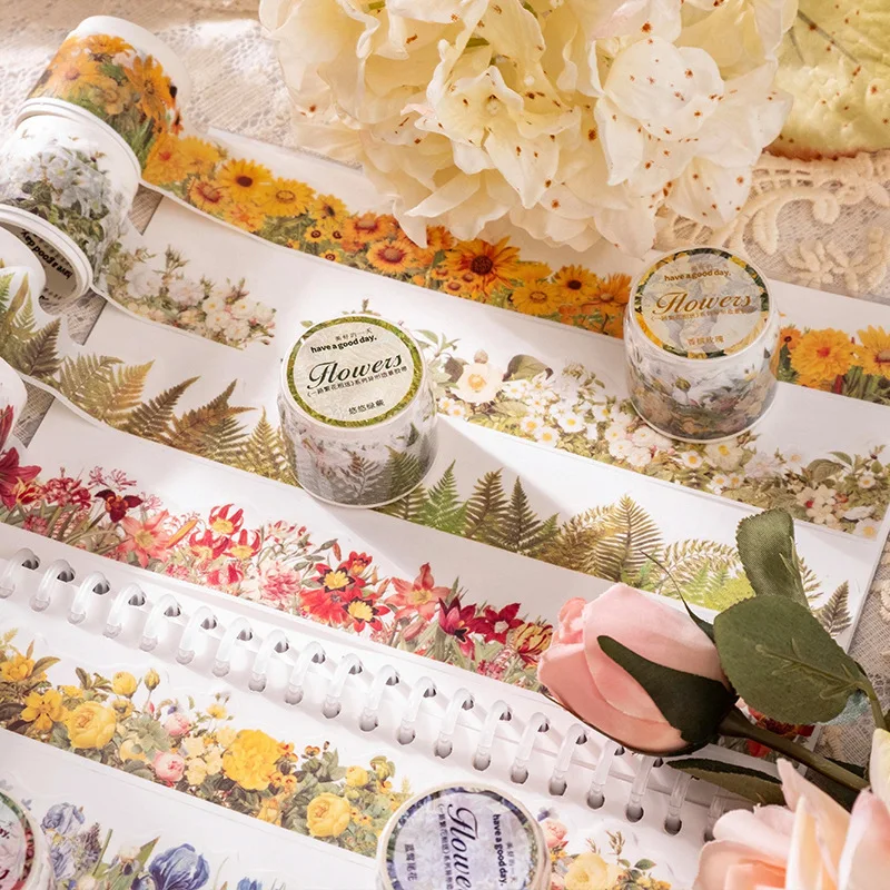 Vintage plant flower rose Decorative Adhesive Washi Tape INS Masking Diy Scrapbooking Sticker Label korean Stationery
Vintage plant flower rose Decorative Adhesive Washi Tape INS Masking Diy Scrapbooking Sticker Label korean Stationery