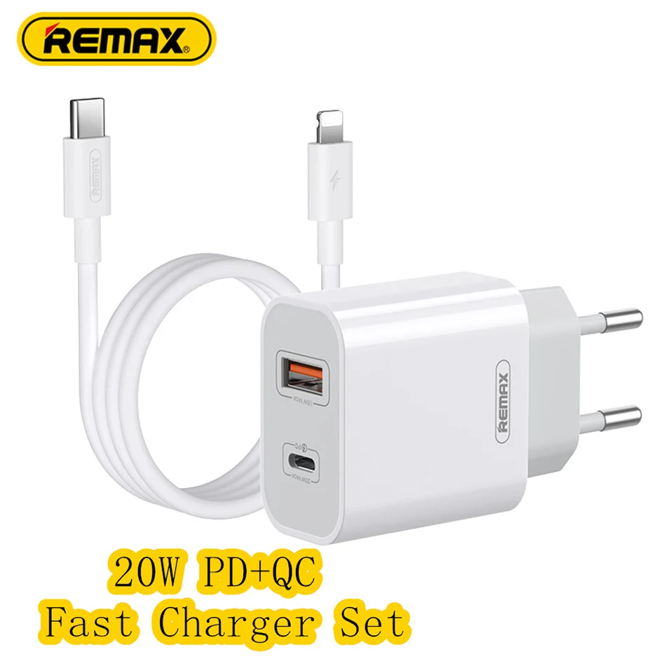 Remax Brand New Set-RP-U68 20W High Conversion Rate Fast Charger Mini Portable Wall Phone 20w PD Charging For Iphone 12
Remax Brand New Set-RP-U68 20W High Conversion Rate Fast Charger Mini Portable Wall Phone 20w PD Charging For Iphone 12