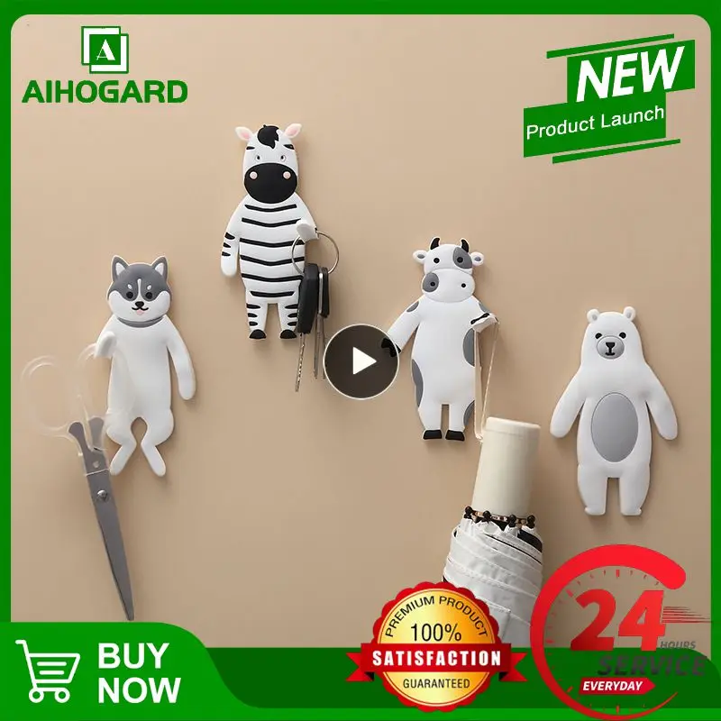 Wall Hanging Hook Cartoon Animals Storage Hook Free Single Wall Hooks Decorative Home Decor Wall Hook Key Hair Pin Holder
Wall Hanging Hook Cartoon Animals Storage Hook Free Single Wall Hooks Decorative Home Decor Wall Hook Key Hair Pin Holder
