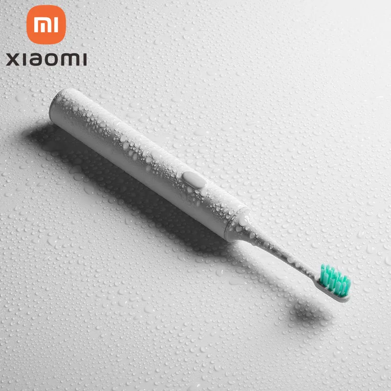 Новая звуковая электрическая зубная щетка Xiaomi Mijia T300, IPX7 Водонепроницаемая звуковая зубная щетка, умные электронные зубные щетки для зубов
Новая звуковая электрическая зубная щетка Xiaomi Mijia T300, IPX7 Водонепроницаемая звуковая зубная щетка, умные электронные зубные щетки для зубов