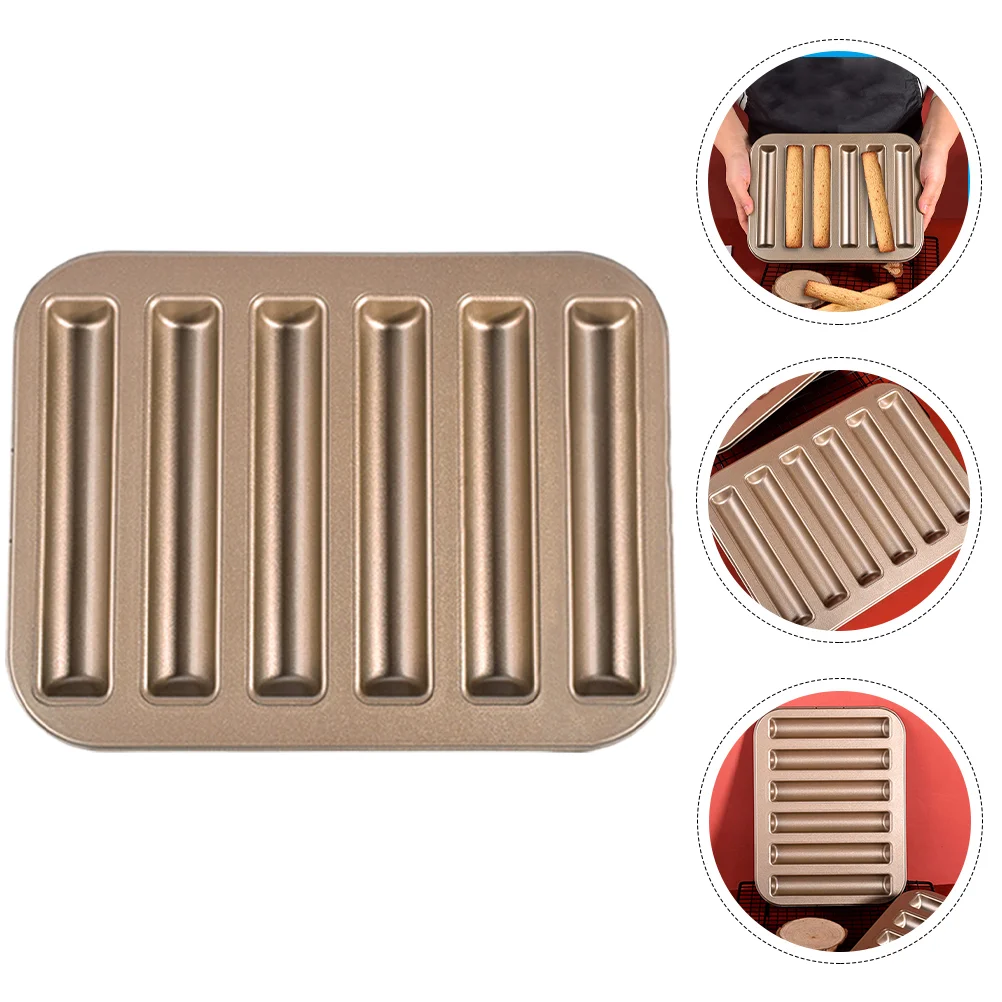 Mold Non-stick Tool Cookie Sticks Biscuit Mold Bar Biscuit Mold for DIY Home Cake
Mold Non-stick Tool Cookie Sticks Biscuit Mold Bar Biscuit Mold for DIY Home Cake