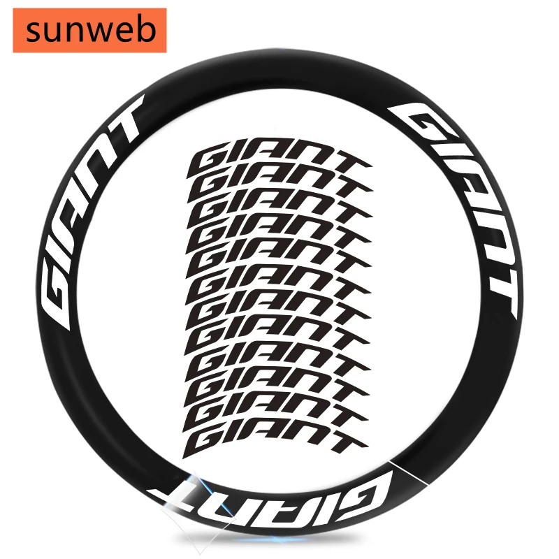 Road Bike Stickers for Two Wheels Set Cycling Decals sunweb GIANT Bicycle DIY Sticker 12PCS/SET for rim/disc brake
Road Bike Stickers for Two Wheels Set Cycling Decals sunweb GIANT Bicycle DIY Sticker 12PCS/SET for rim/disc brake