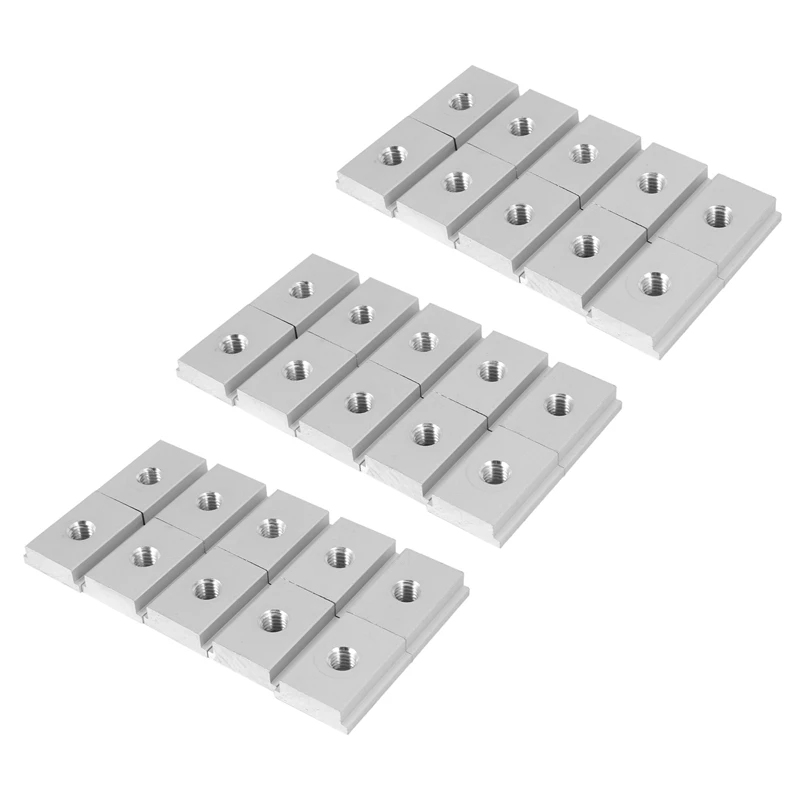 AT14 M8 T-Track Slider Sliding Nut Aluminum Alloy T Slot Nut For Woodworking Tool Jigs Screw Slot Fastener 30Pcs
AT14 M8 T-Track Slider Sliding Nut Aluminum Alloy T Slot Nut For Woodworking Tool Jigs Screw Slot Fastener 30Pcs