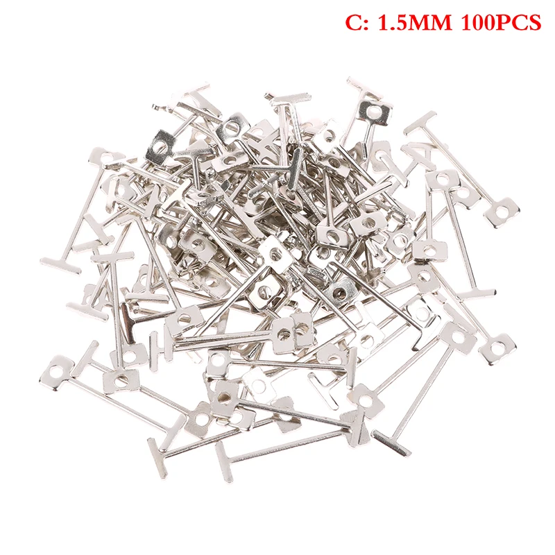 100pcs 0.9/1.2/1.5mm Sample Tile Leveling System Can Replace Steel Needle Tile Leveling Device Clearance Tool Construction Tool
100pcs 0.9/1.2/1.5mm Sample Tile Leveling System Can Replace Steel Needle Tile Leveling Device Clearance Tool Construction Tool
