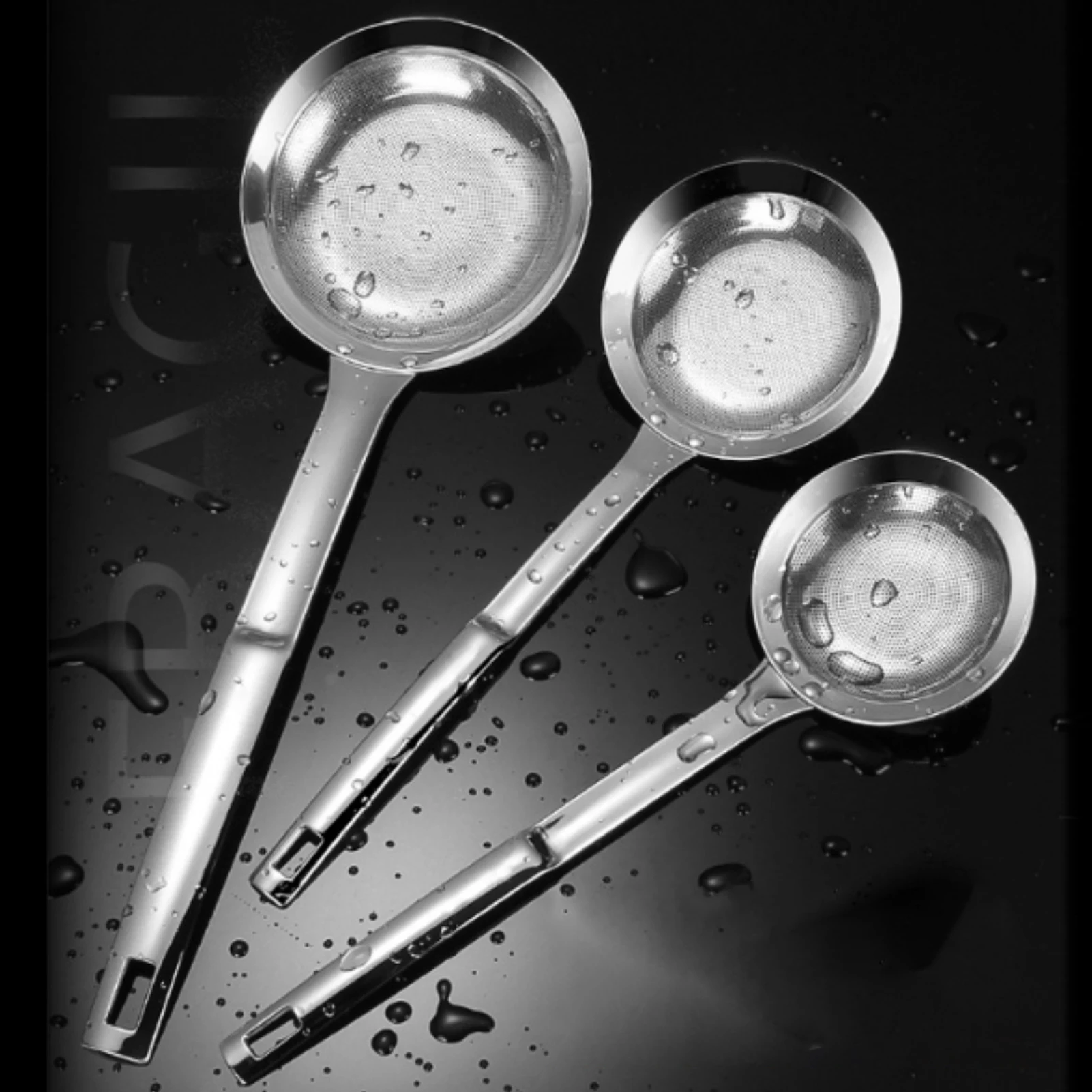 Skimmer Spoon Food Strainers 304 Stainless Steel Fine Mesh Strainer With Long Handle Colander Sieve Oil Filter Skimming Grease
Skimmer Spoon Food Strainers 304 Stainless Steel Fine Mesh Strainer With Long Handle Colander Sieve Oil Filter Skimming Grease