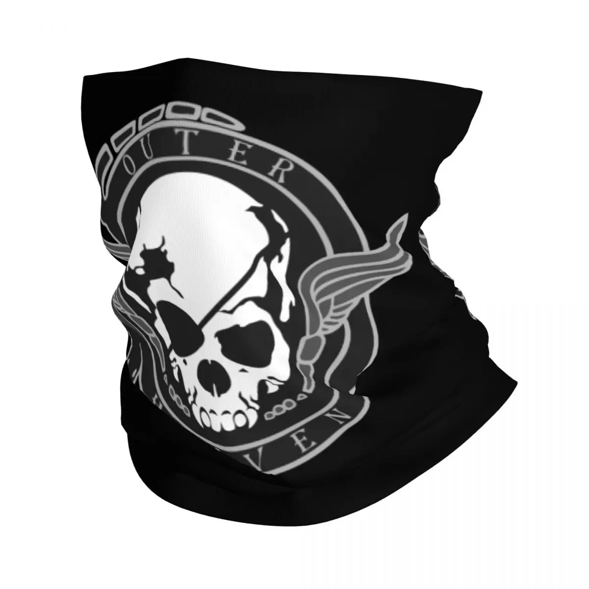 

Бандана с логотипом внешнего неба, зимний обогреватель для шеи, женский ветрозащитный шарф для лица, Походное металлическое снаряжение, твердый игровой Гетр, повязка на голову