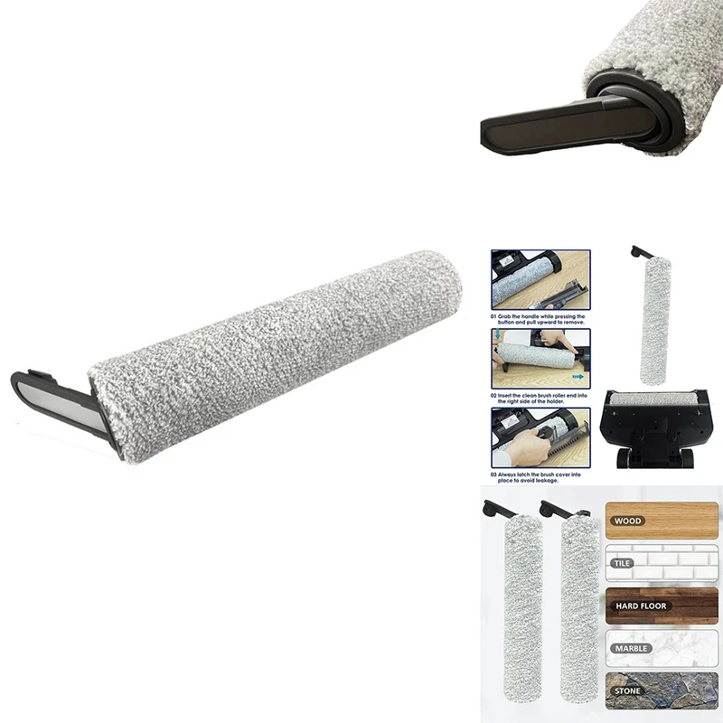 Main Roller Brush For Dreame H11S/H12/M12/M12pro Smart Wireless Washing Floor Machine Vacuum Cleanner Accessories
Main Roller Brush For Dreame H11S/H12/M12/M12pro Smart Wireless Washing Floor Machine Vacuum Cleanner Accessories