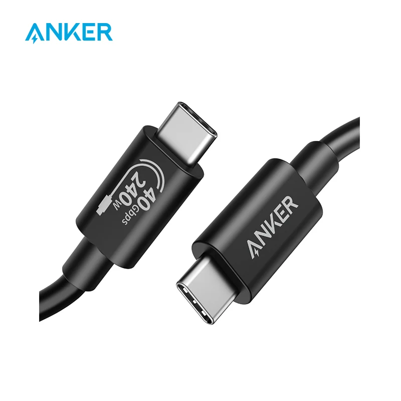 

Anker 515 USB 4.0 Cable 240W Charging USB C to Type-C Cable 3.3ft Supports 8K HD Display 40 Gbps Data Transfer For iphone 15 Pro