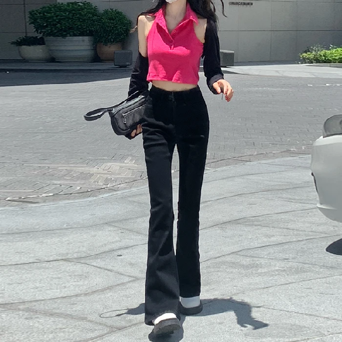 Y2K Jeans Women Korean Fashion Flare Skinny High Waist Denim Trousers Vintage Harajuku Black Sexy Pants Bottom Woman Clothes
Y2K Jeans Women Korean Fashion Flare Skinny High Waist Denim Trousers Vintage Harajuku Black Sexy Pants Bottom Woman Clothes