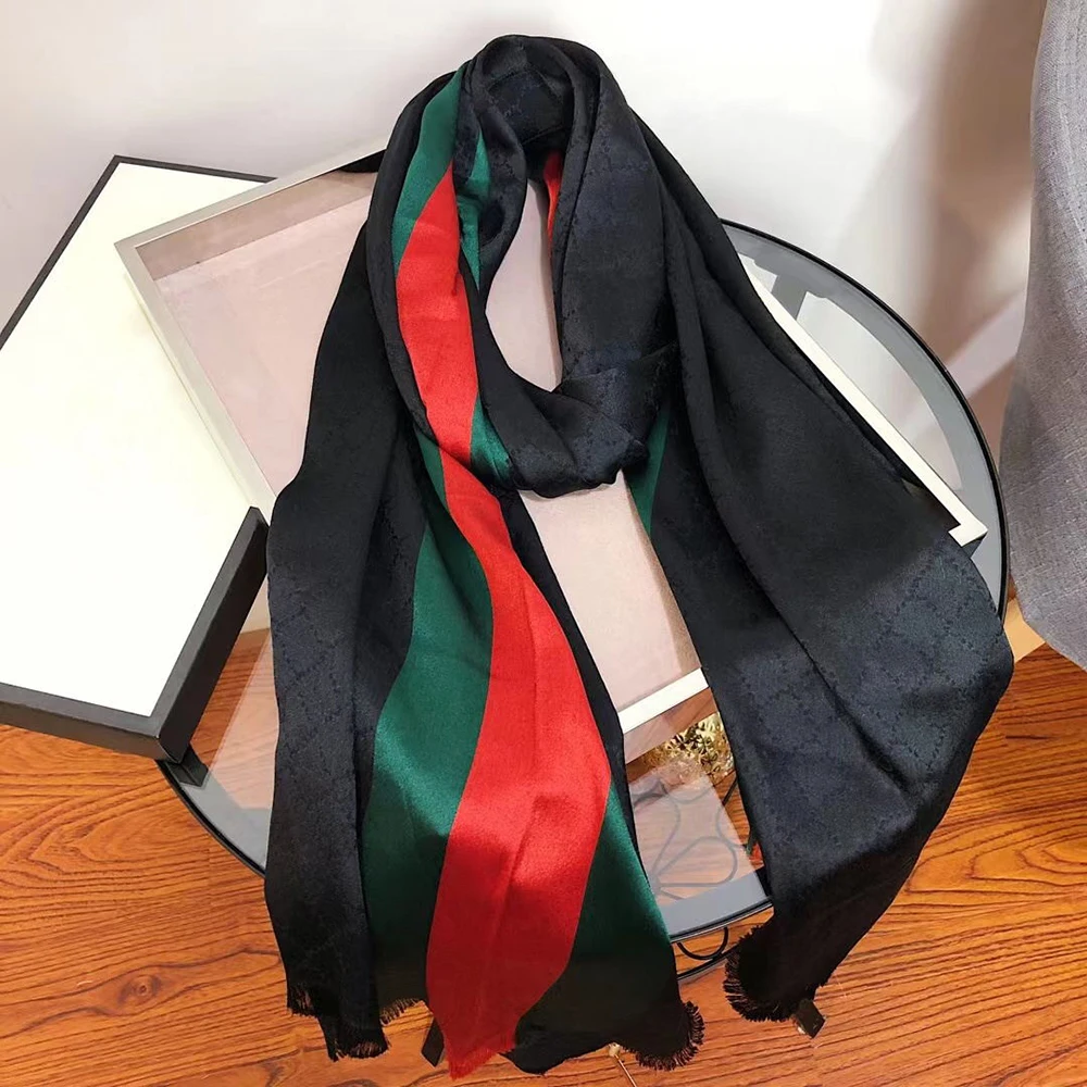2235 Brand Fashion Designer Silk Scarf Long Shawl Wrap Winter Neck Scarf Cashmere Ladies Silk Scarf Luxury New Products
2235 Brand Fashion Designer Silk Scarf Long Shawl Wrap Winter Neck Scarf Cashmere Ladies Silk Scarf Luxury New Products